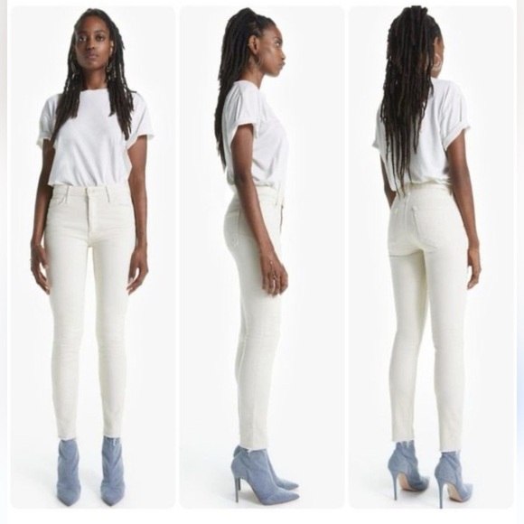 MOTHER LOOKER ANKLE FRAY JEANS DYE
SAND PIT Size 27 - Picture 2 of 5